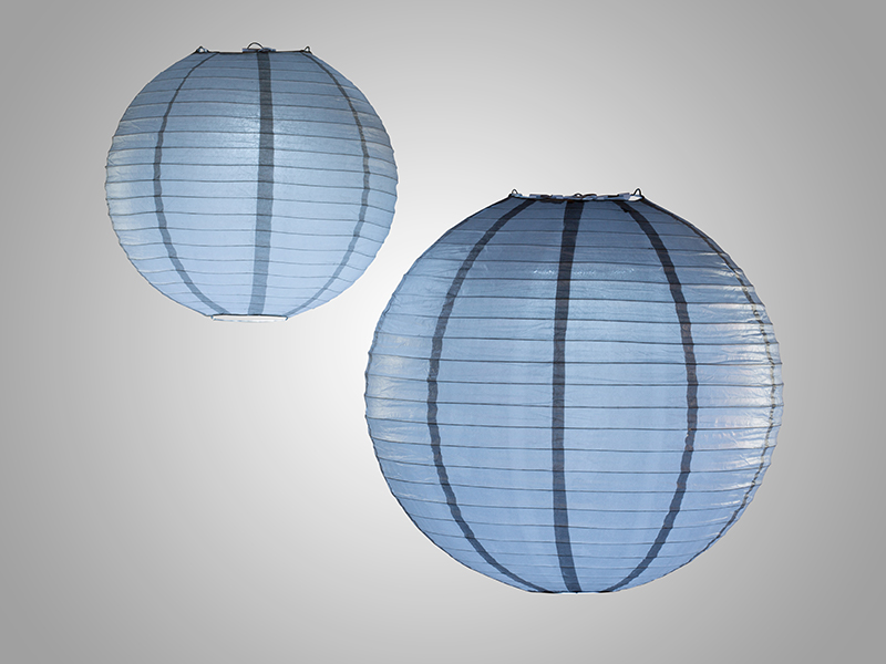 Wireless Paper Lanterns Silver | 2 sizes main image