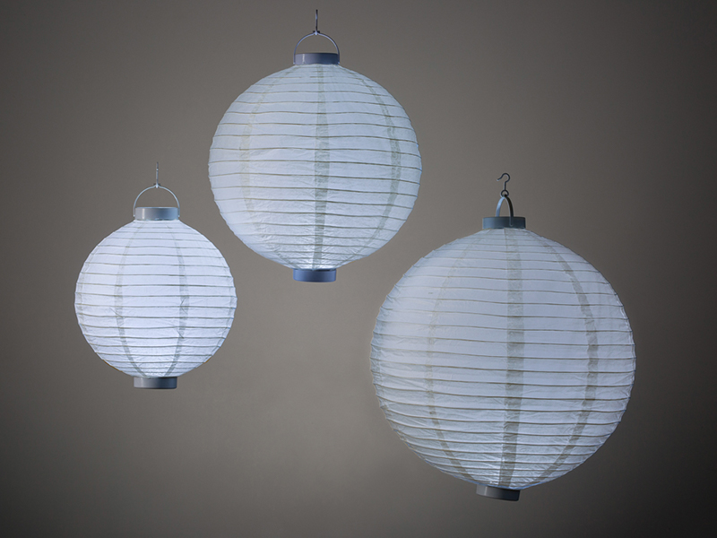 Wireless Paper Lanterns White | 3 sizes main image