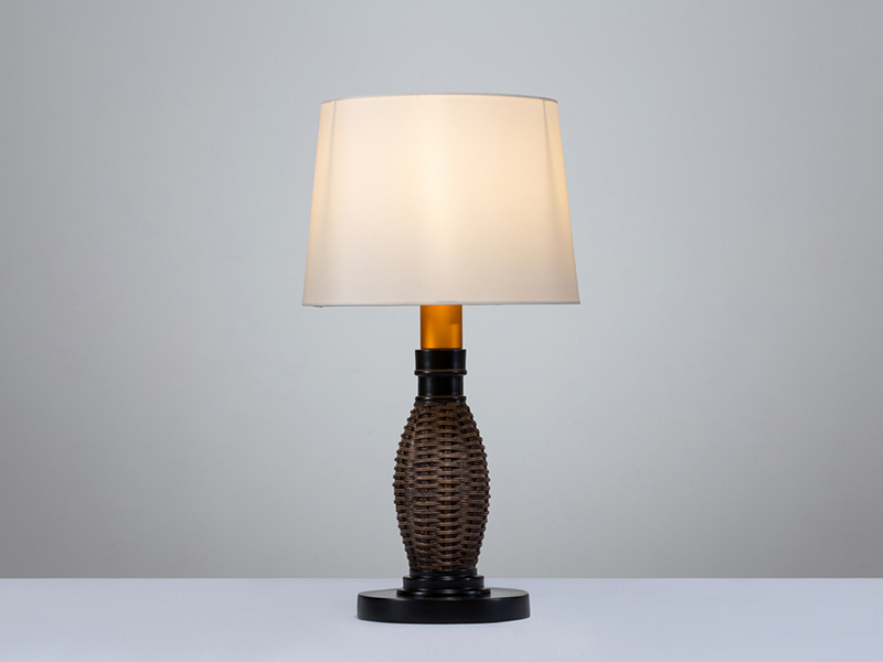 Wireless "Wicker" Lamp – Tall main image